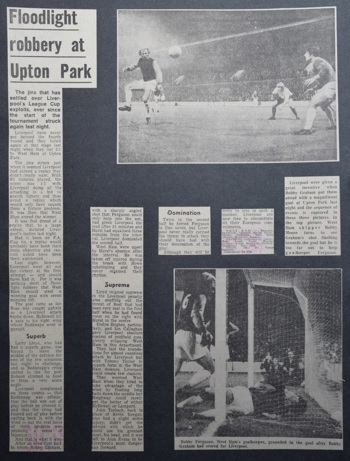 Fllodlight robbery at Upton Park